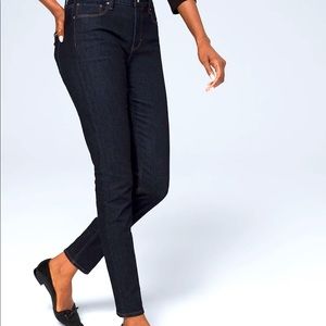 Ultimate sculpt high rise skinny ankle jeans